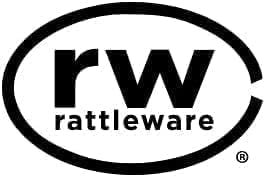 Rattleware 4 Inch Octagonal Drip Tray Black Honeycomb Grid 12 Pack Bar Mat