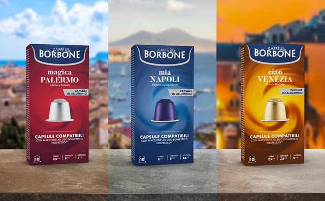 Caffè Borbone Variety Pack Aluminum Capsules Compatible with Nespresso Original Machines, Medium Roast, 90 Count