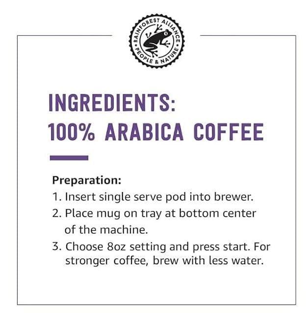 Amazon Brand - Solimo Medium Dark Roast Coffee Pods, House Blend, Compatible with Keurig 2.0 K-Cup Brewers, 100 Count