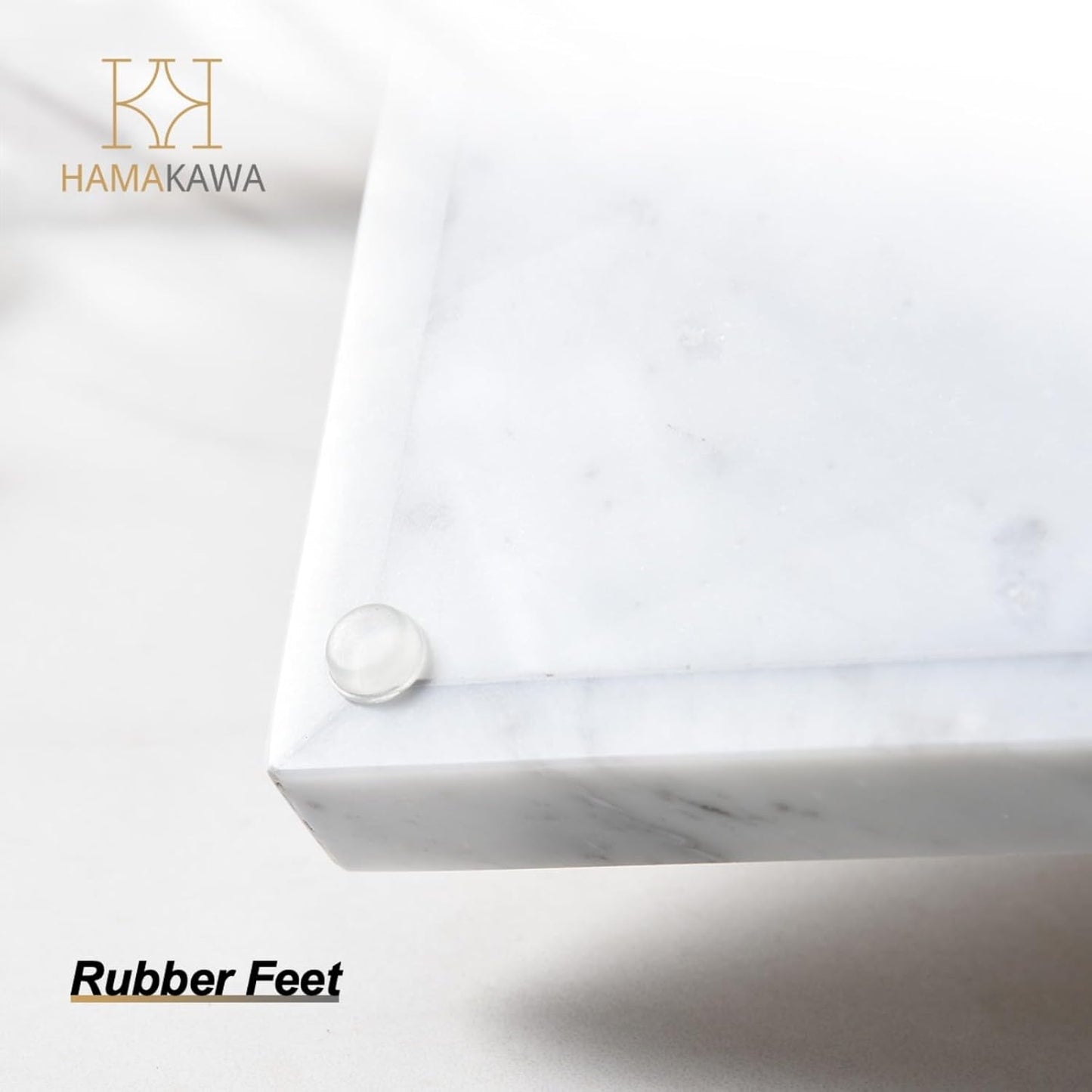 Large Bathroom Vanity Tray, Real Natural Marble Sink Tray 12 Inch, Carrara White Limestone Dresser Tray, Modern Countertop Organizer for Soap Dispenser, Kitchen Counter