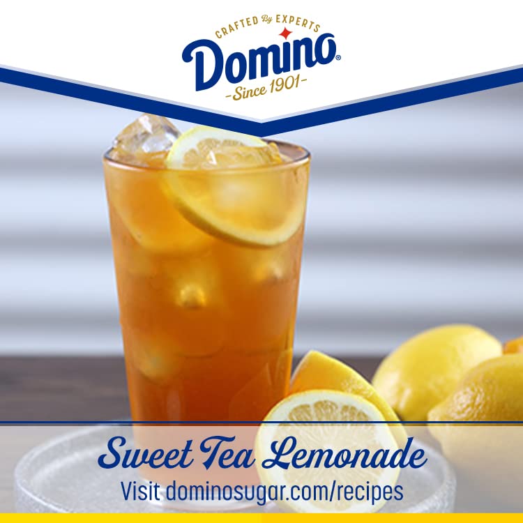 Domino® Granulated Sugar, 20 oz Canister, 3 Pack | Granular Crystals, Easy Pour Spout, Resealable Storage, Ideal for Baking Cooking Beverages, Controlled Dispensing, Pantry Use