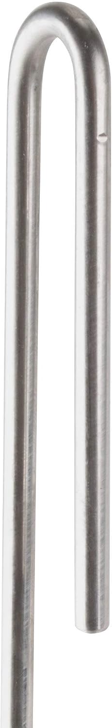 25" Deep Fryer Cleanout Rod – Angled Shaped & Declogger Goofer Commercial Kitchen Tool - Drain Unclogger & Cleaner - Rust Resistant Deep Fryer Cleaner - Made in USA by FryOilSaver Co. B52C