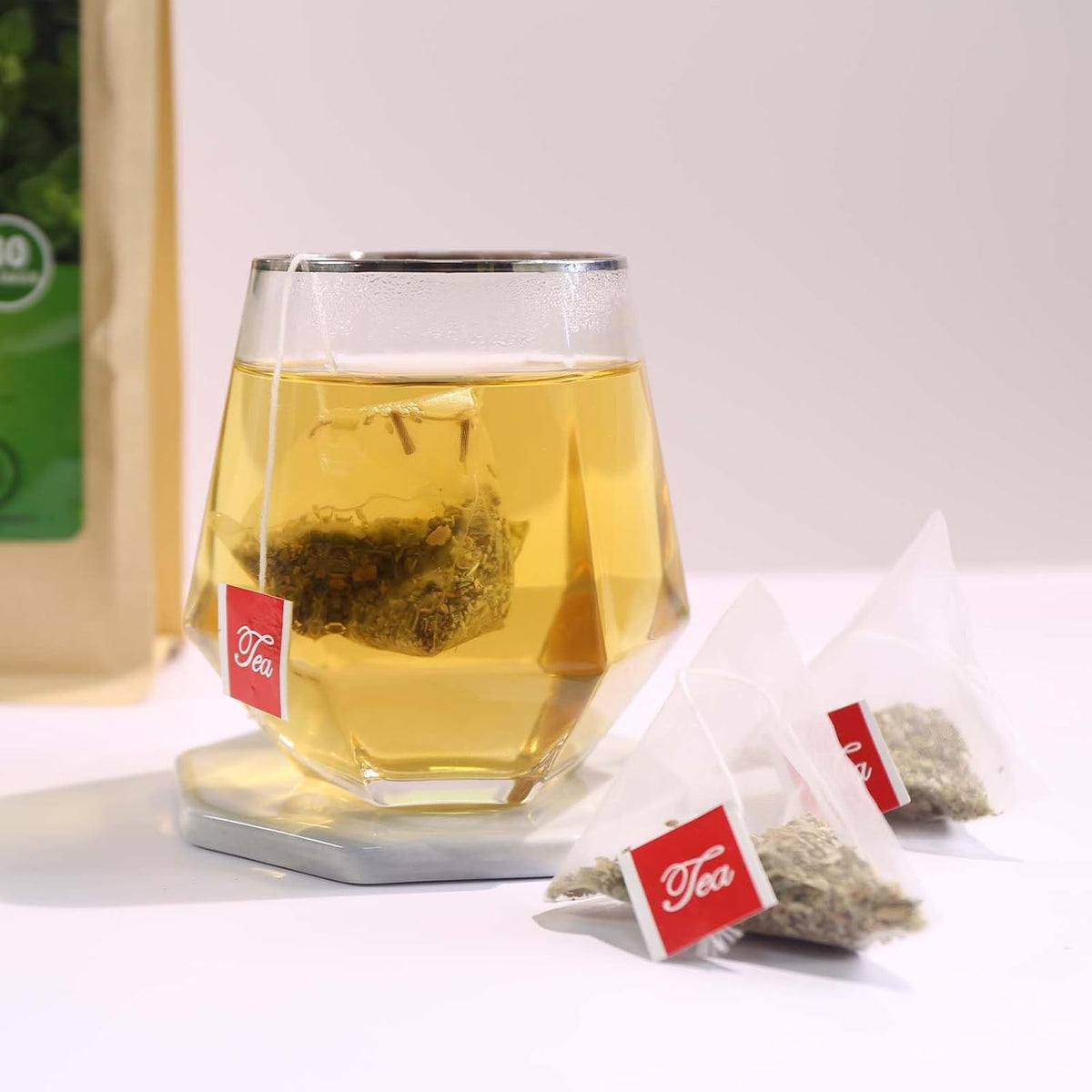 FullChea - Oregano Tea Bags, 30 Count, Dried Oregano Leaves | 100% pure dried oregano herbal tea, rich in plant antioxidants, Non-GMO & caffeine-free, easy to brew hot or iced daily