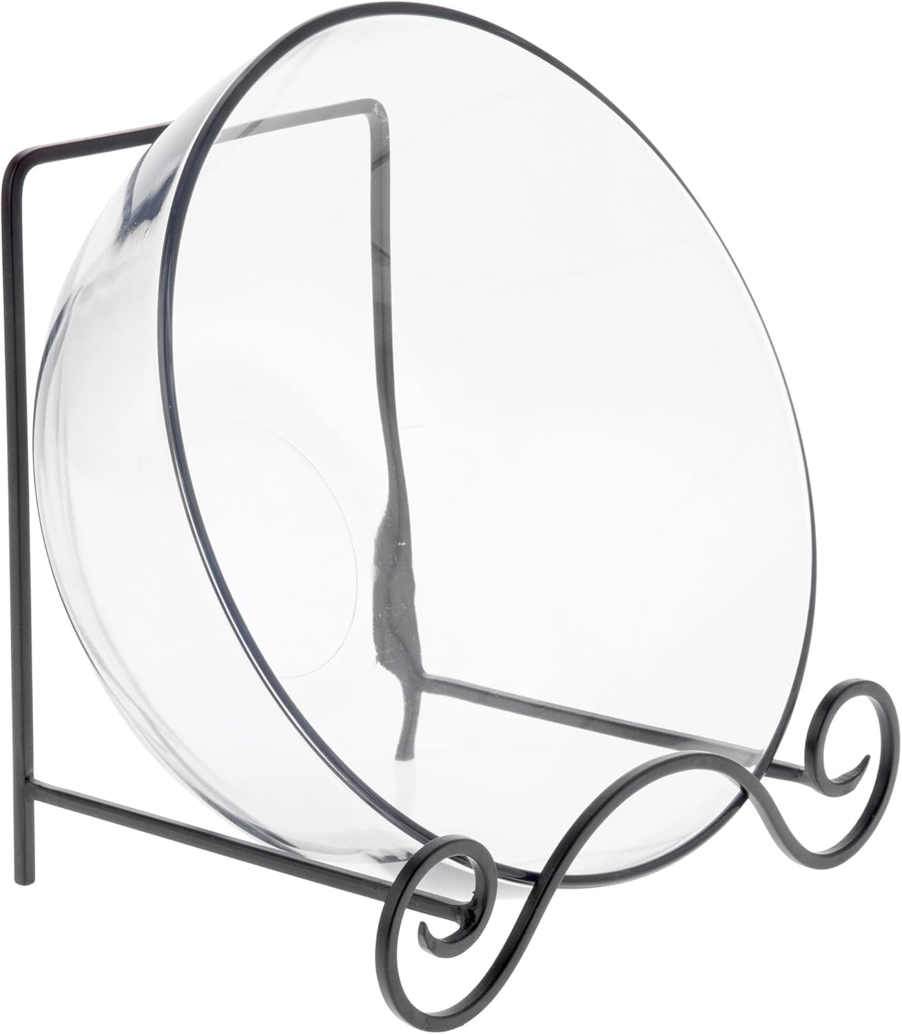 Bard's Wrought Iron Bowl or Deep Platter Stand, 9.375" H x 10.25" W x 7.625" D (For 12" - 16" Bowls or Deep Platters), Pack of 3