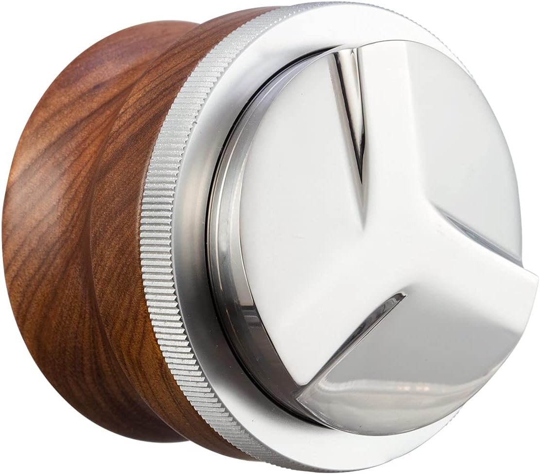 51mm Coffee Distributor, Espresso Distribution Tool, Adjustable Depth Espresso Tamper Leveler with W