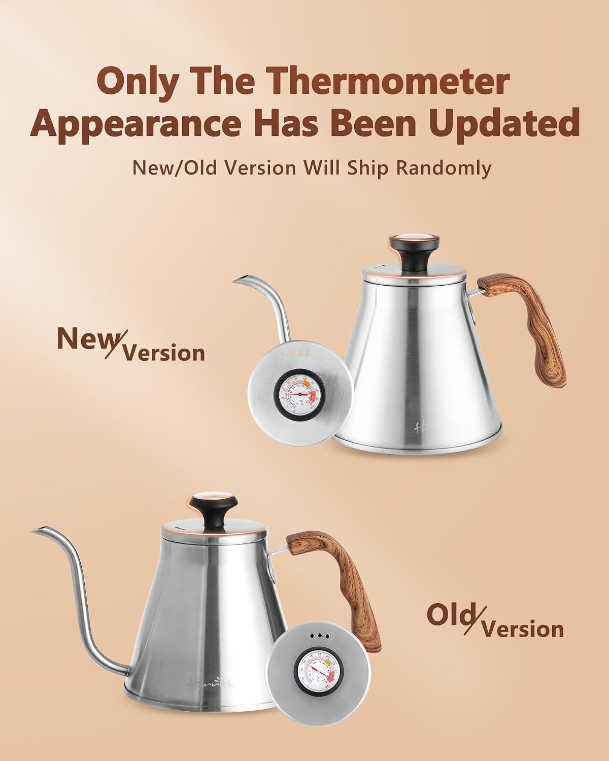 Harriet 37 oz Gooseneck Kettle for Stovetop, Pour Over Coffee Kettle