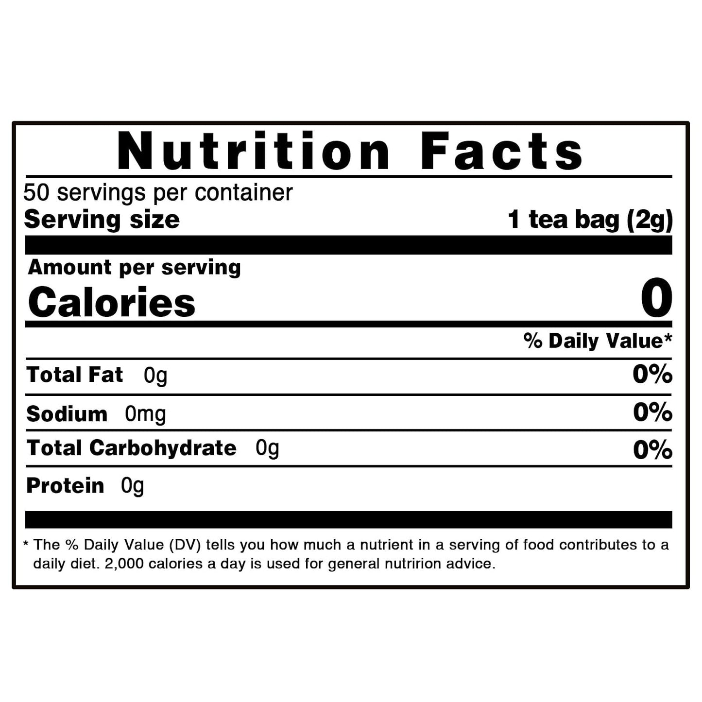 TEARELAE - Licorice Root Tea Bags, 50 Count, Licorice Root Herbal Tea | Naturally sweet root flavor, smooth for soothing herbal blends, promote respiratory health