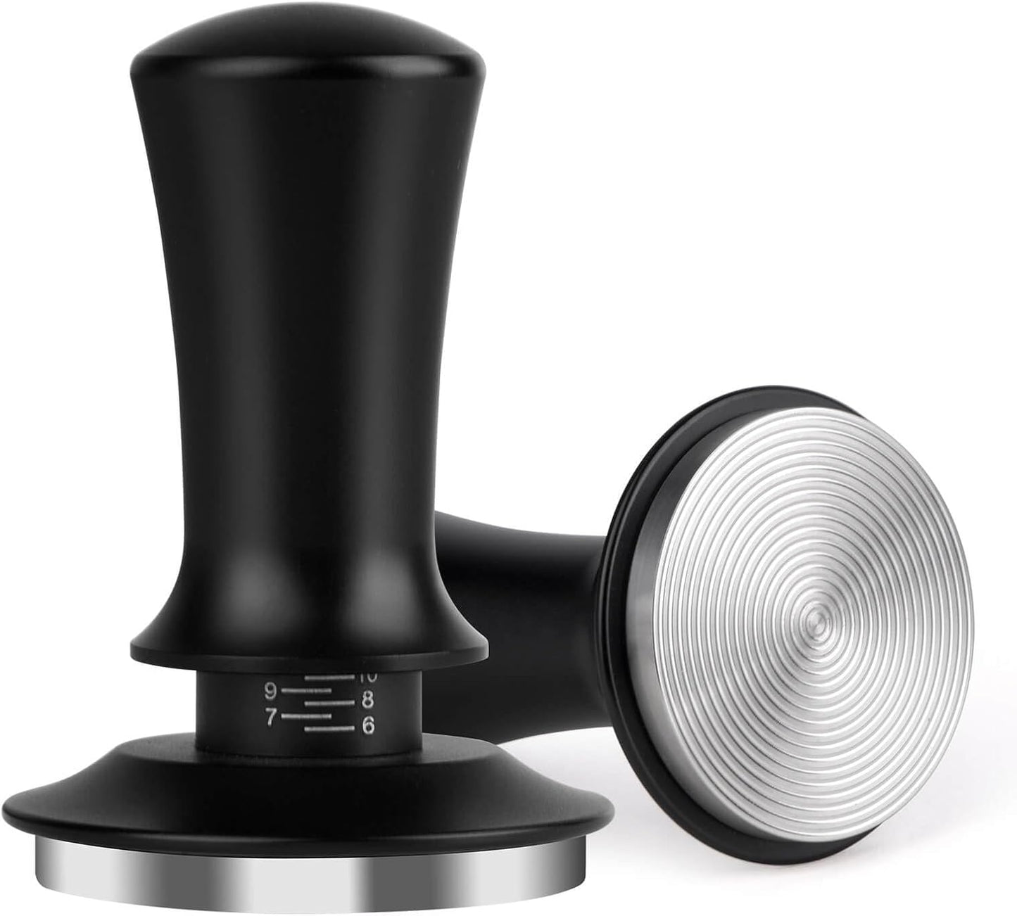 58mm Espresso Tamper, Coffee Tamper for Espresso Machine, Espresso Tamp with Spring Loaded Tamper, D