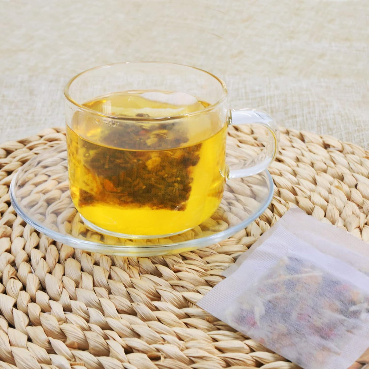 TEARELAE Chrysanthemum Cassia Seed Tea, 4g x 40 Tea Bags, Gentle Daily Brew | Herbal Blend With Burdock Root, Goji Berry, Honeysuckle & Osmanthus, Refreshing Herbal Mix, Non-GMO, Caffeine-Free