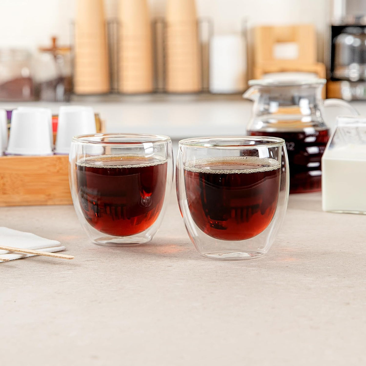 Restaurantware 8 oz Professional Coffee Cup, 2 Pack