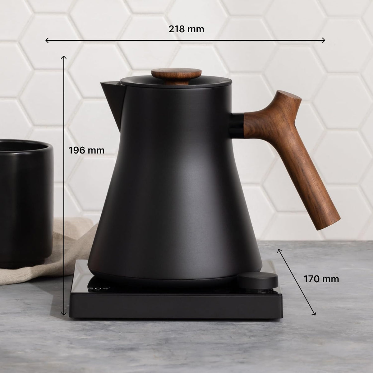 Fellow Corvo EKG Pro Studio Gooseneck Electric Kettle, Temp Control