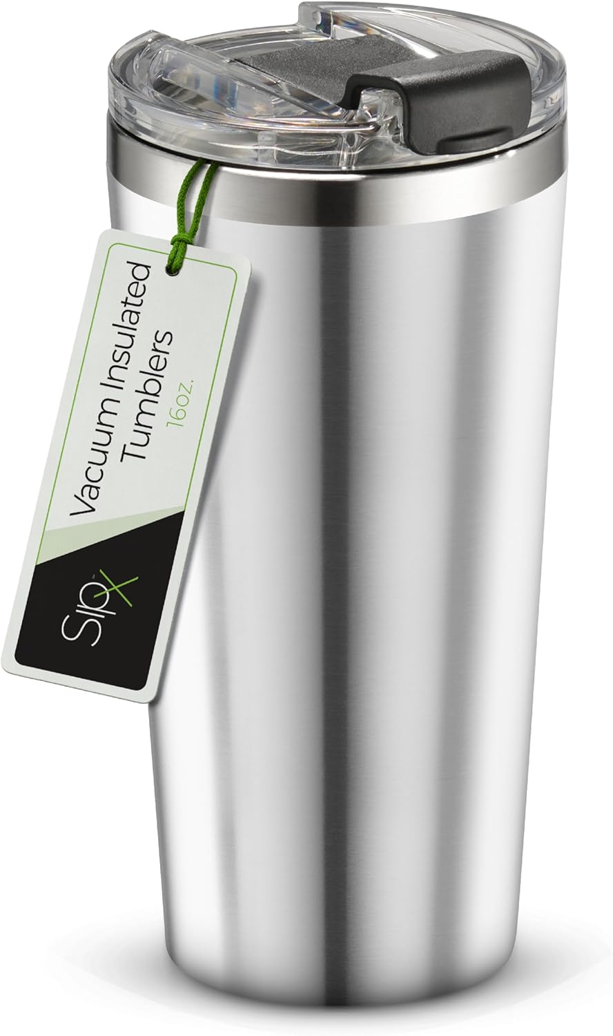 SIPX™ Triple-Insulated Tumblers - 16oz. Premium Modern Tumbler With Lid, insulated Cup Keeps Hot For