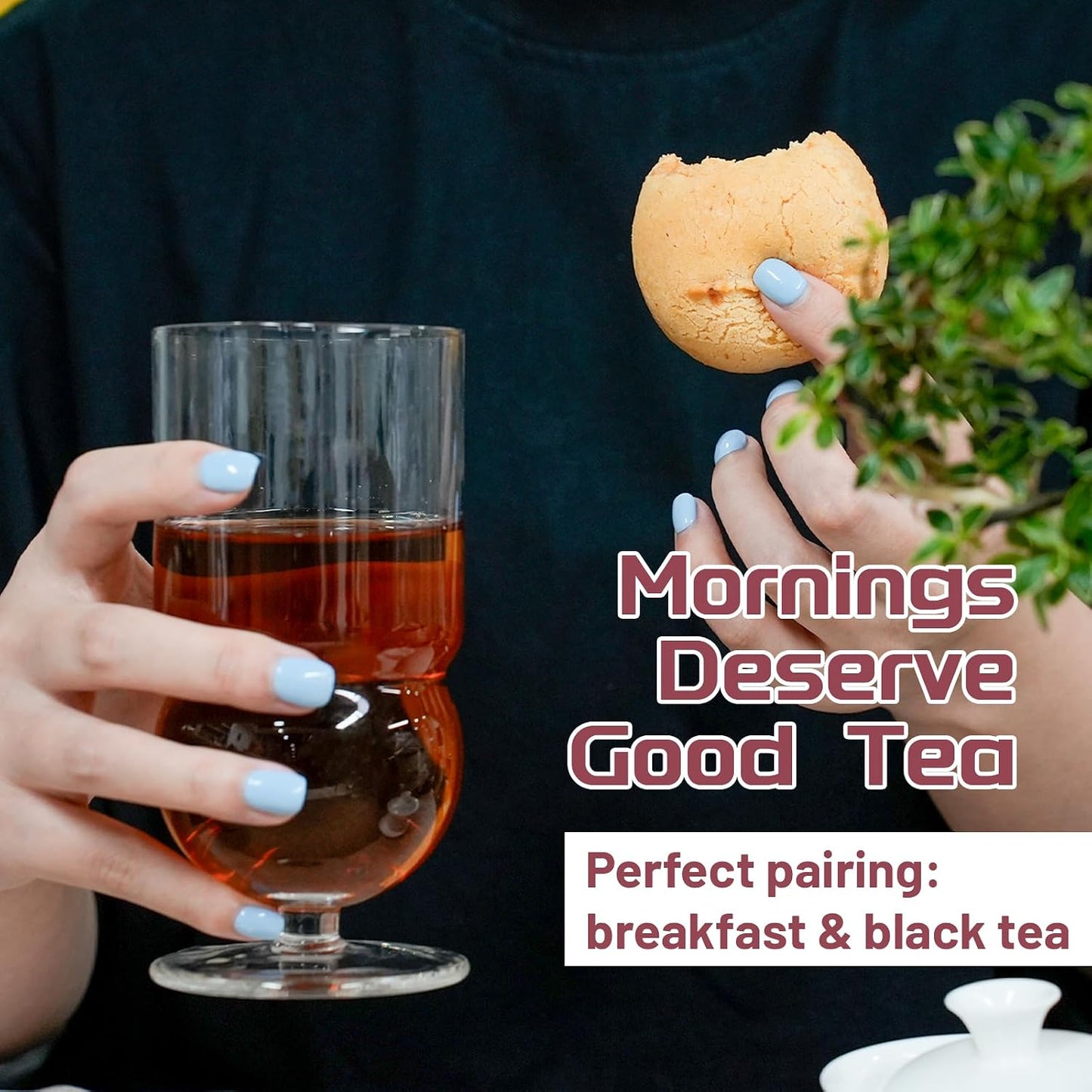 iTeaworld Jasmine Black Tea Loose Leaf, Rich Floral Aroma 3.5oz | Up to 250 Cups|Black Tea Scented with Jasmine|No Sugar and Additives|Includes Tea Bags Easy Mug Brewing