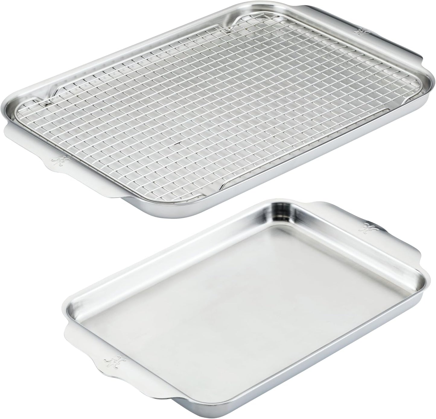 Hestan Provisions OvenBond – 3-Piece Tri-ply Baking Sheet Set – Professional Stainless Steel Bakeware