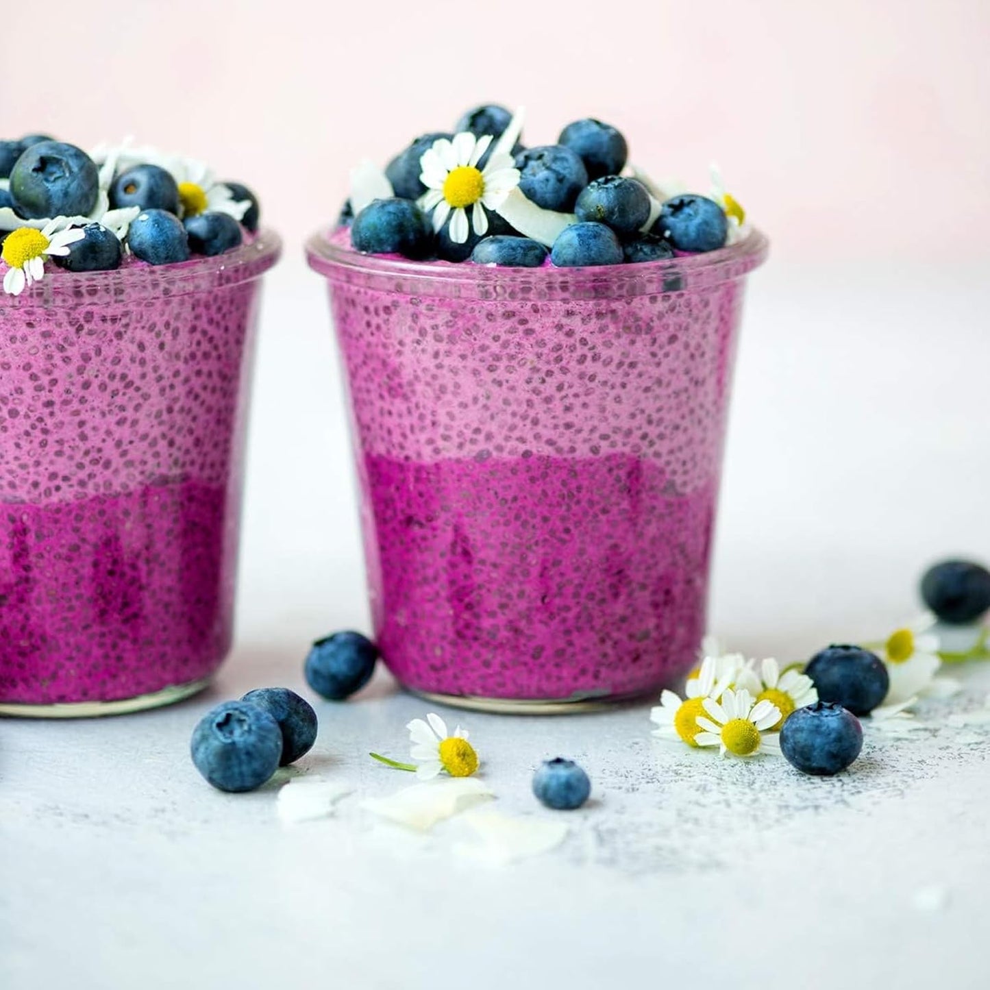 Suncore Foods Organic Indigo Blueberry Powder 5oz | Gluten Free | Vegan | Natural Purple Food Coloring, Single Ingredient Superfood, For Baking, Desserts, Smoothies, Drinks, Non-GMO, Resealable Pouch