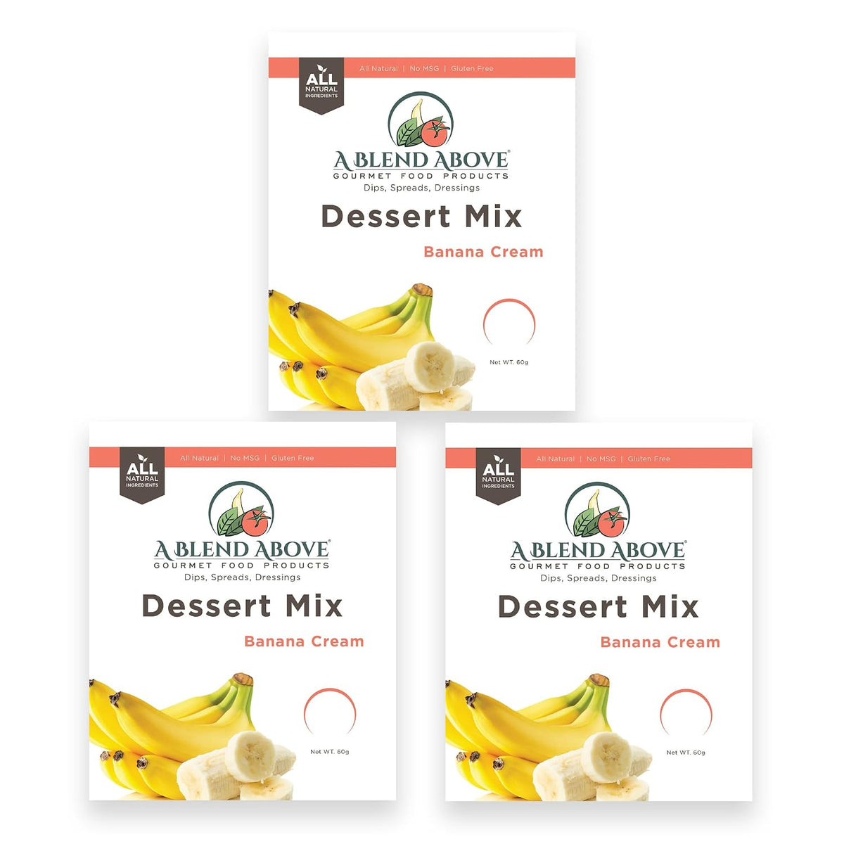 A Blend Above Banana Cream No-Bake Dessert Mix