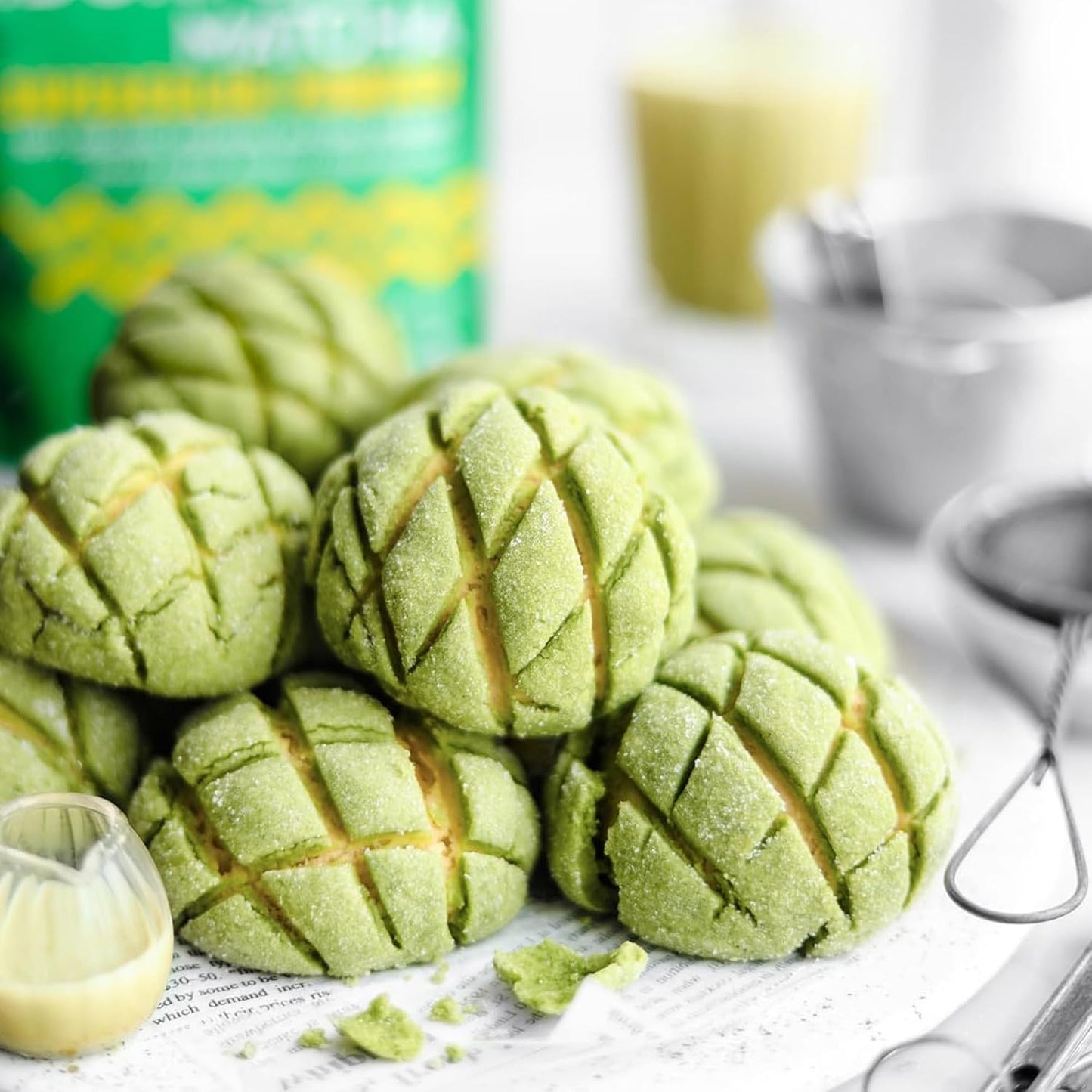 Suncore Foods Organic Midori Jade Matcha Powder 3.5oz | Gluten Free | Vegan | Natural Green Food Coloring, Japanese Premium Culinary Grade Matcha, For Baking, Desserts, Lattes, Non-GMO, Resealable Pouch