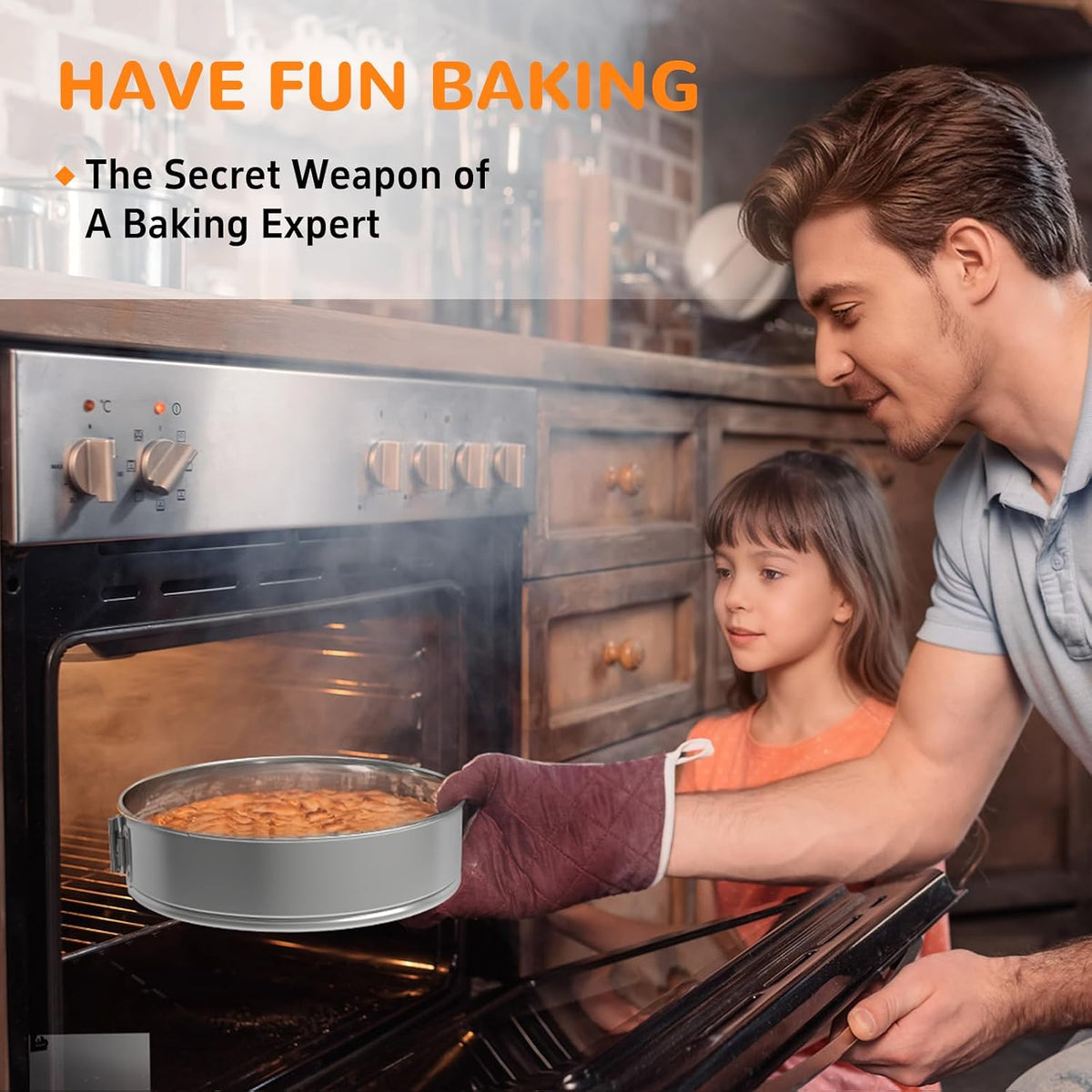 ZeroPone 10 Inch 304 Stainless Steel Springform Pan with Removable Bottom