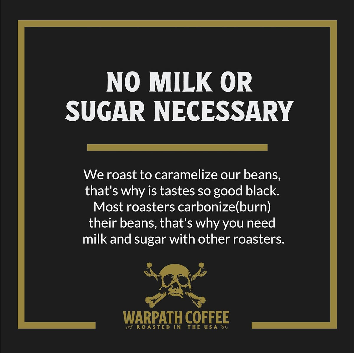 Warpath Coffee Breakfast Blend Medium Roast Whole Bean Coffee, 12 oz | 100% Arabica Whole Beans, High Caffeine, Extra Strong Roast, Rich Aroma, Full-Bodied Cup, Created By Navy Seals