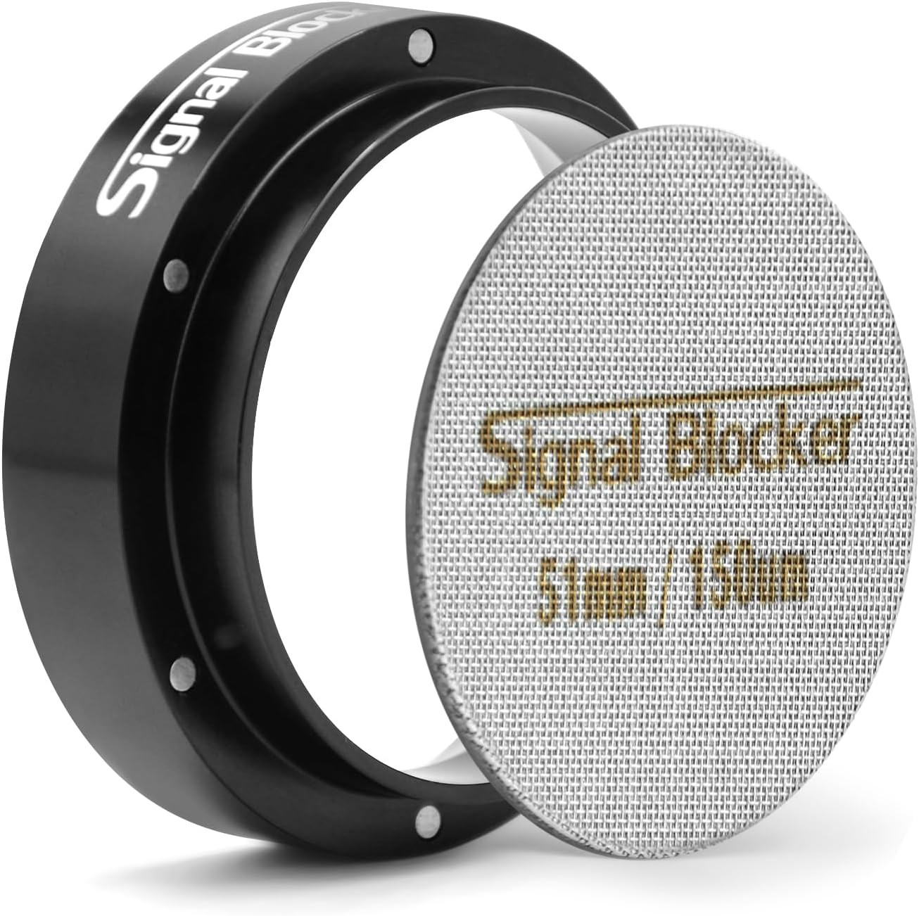 51mm Espresso Dosing Funnel & 51mm Puck Screen for Breville: Magnetic Coffee Dosing Ring Aluminium M