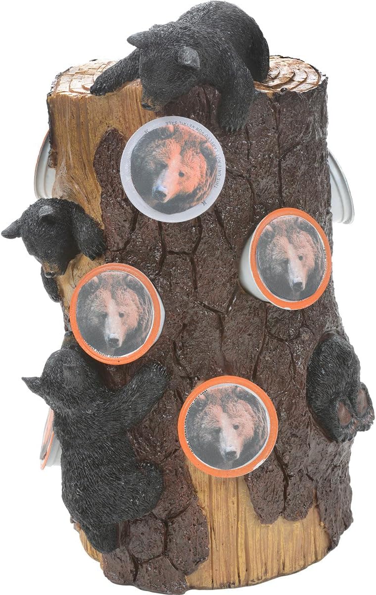 BLACK FOREST DECOR Climbing Bears Coffee Pod Holder 8" Wx7 3/4" Dx12 H | |