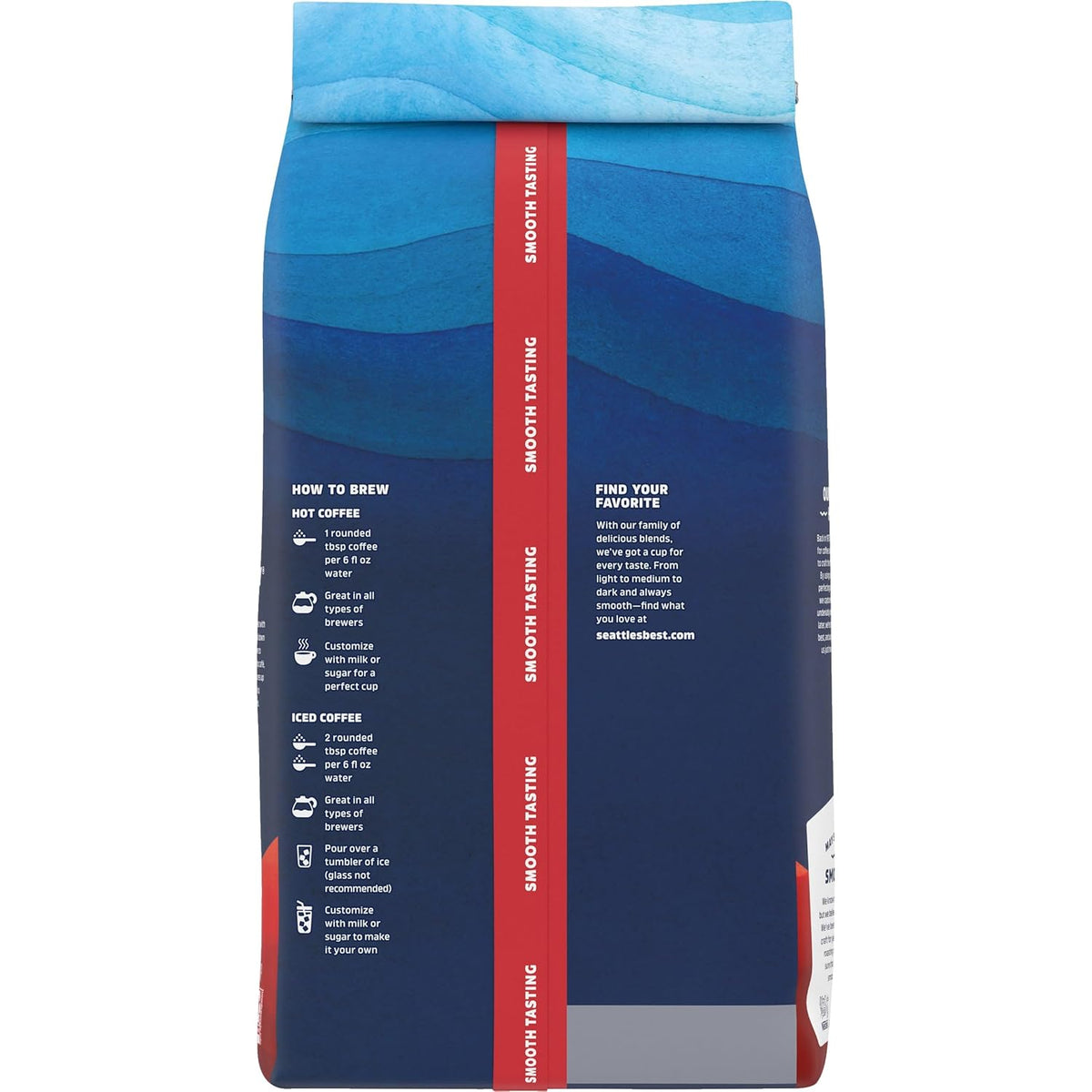 Seattle’s Best Coffee Post Alley Dark Roast Ground Coffee, 20 oz