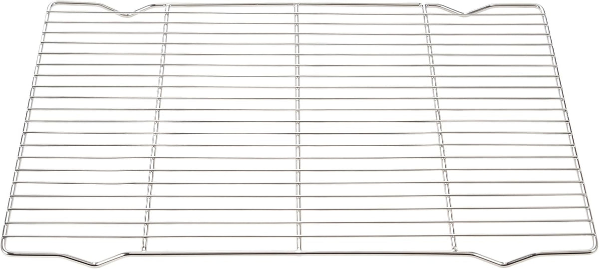 Cooling rack,2-Pack Heavy-Duty Stainless Steel wire rack for cooking (16.5"x11.5") - Oven Baking Wire Rack for Sheet Pans, Bread, Dishwasher Safe & Non-Toxic Metal Grates