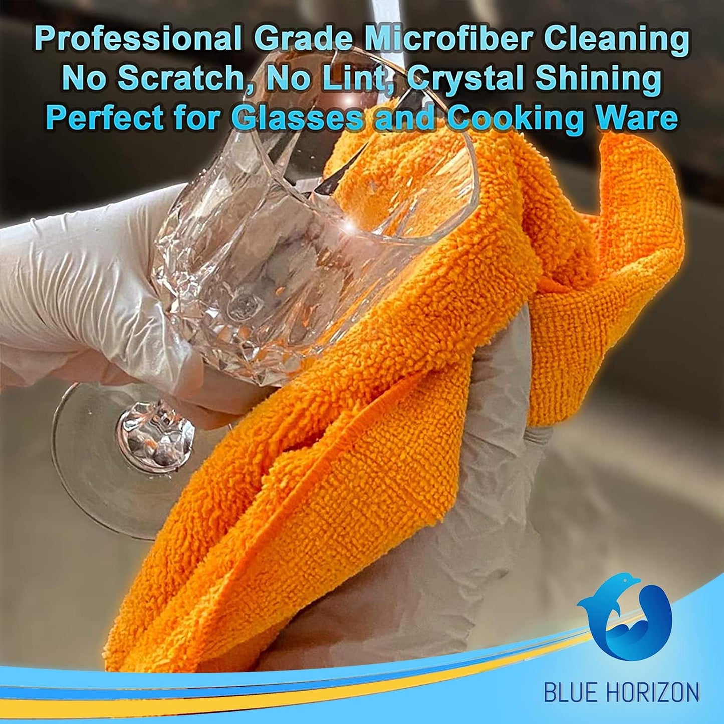 Assorted Color Microfiber Towels - 36-Pack, Dual-Sided Ultra Soft Plush Washcloth, Professional Grade Premium Microfiber Detailing Cleaning Cloths, Car, Household and Commercial (Mix Color, 16" x 16")