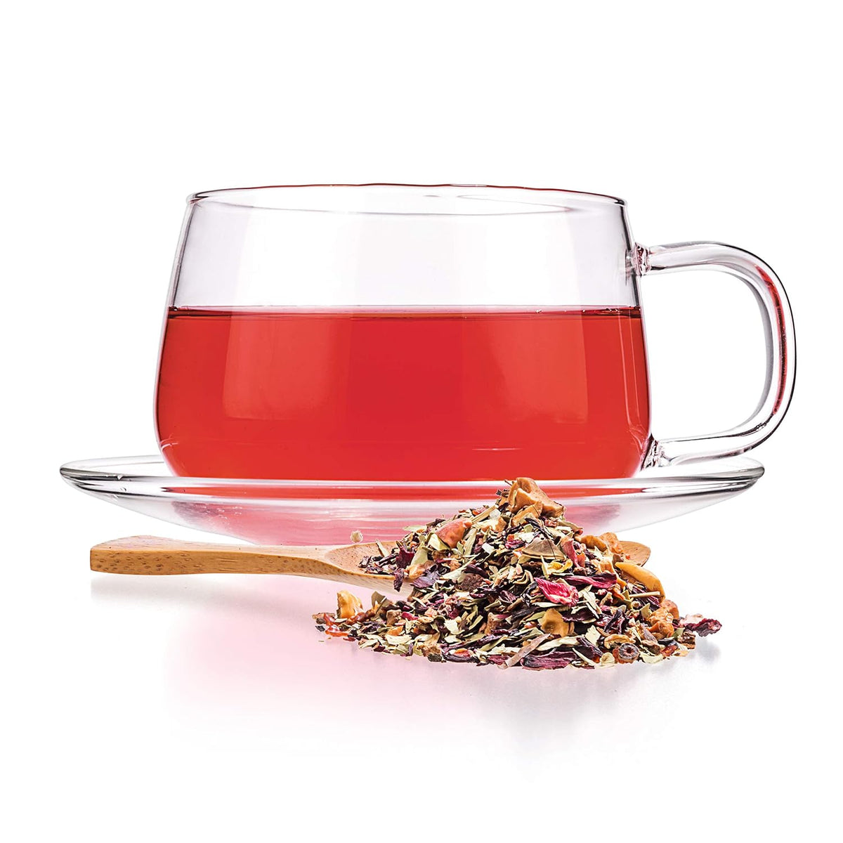 Tealyra - Senna Quick Cleanse - Detox Blend - Hibiscus - Rosehip - Pomegranate - Herbal Fruity Loose Leaf Tea - Hot or Iced - Caffeine Free - 112g (4-ounce)