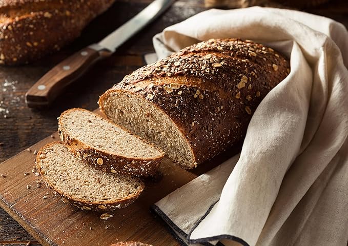 Food to Live Whole Wheat Flour, 3 Pounds - All-Purpose, Stone Ground, Milled from Whole Grains, Unbleached, Vegan, Kosher, Bulk, High in Dietary Fiber, Manganese, & Selenium. Great for Bread, Cooking