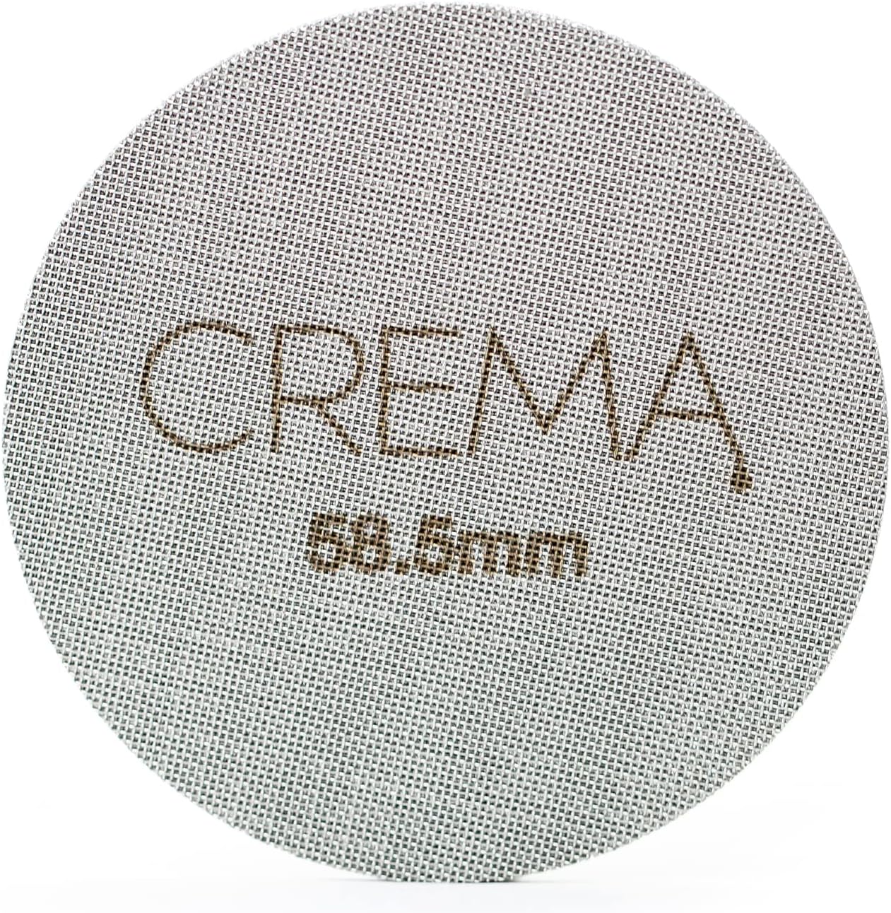 Crema Coffee Products 58.5mm Puck Screen for Barista Models | 1.7mm Thick 316L Steel Filter | Balanc
