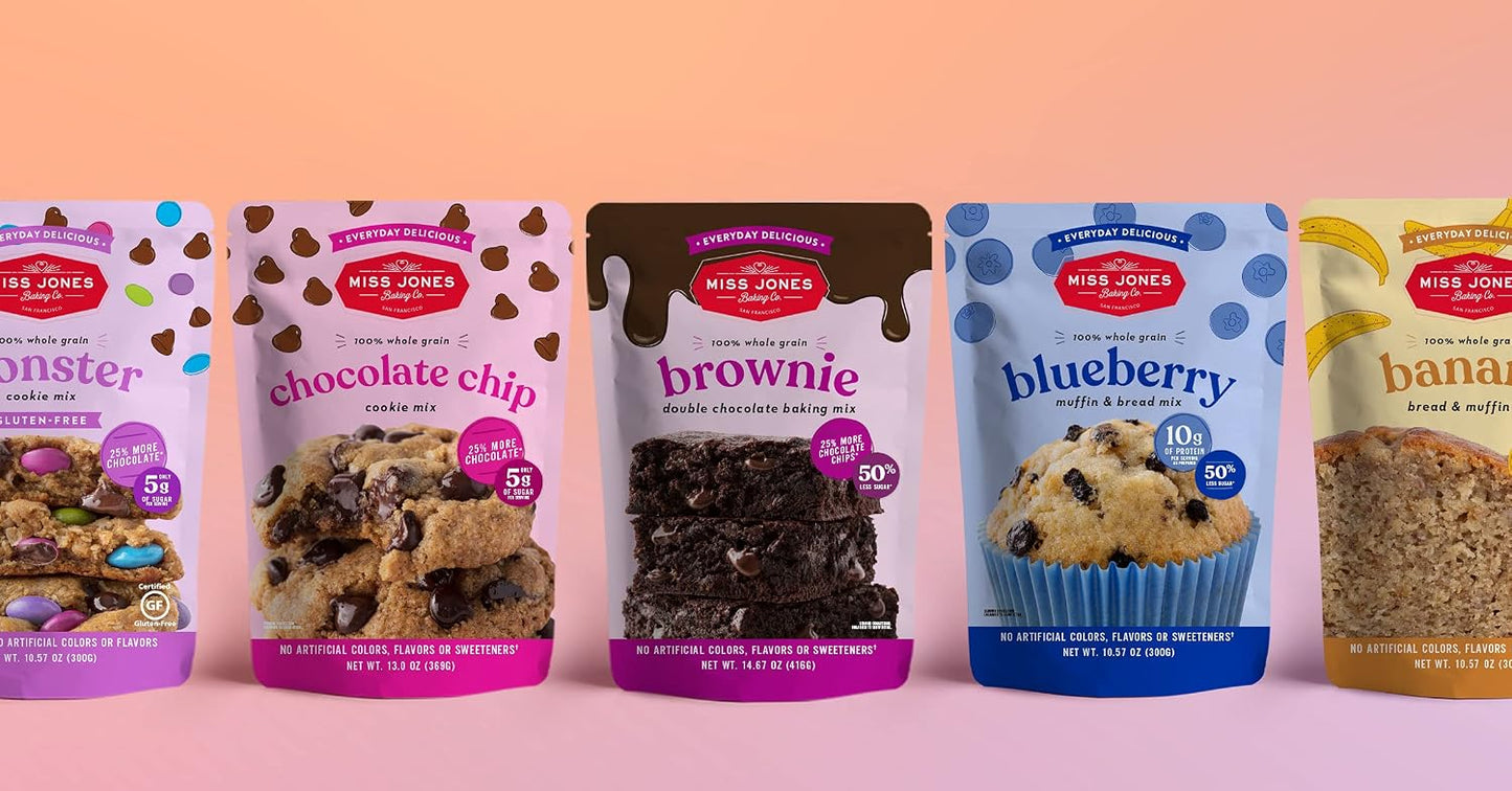 Miss Jones Baking Co, Cookie Mix Monster, 10.57 Ounce