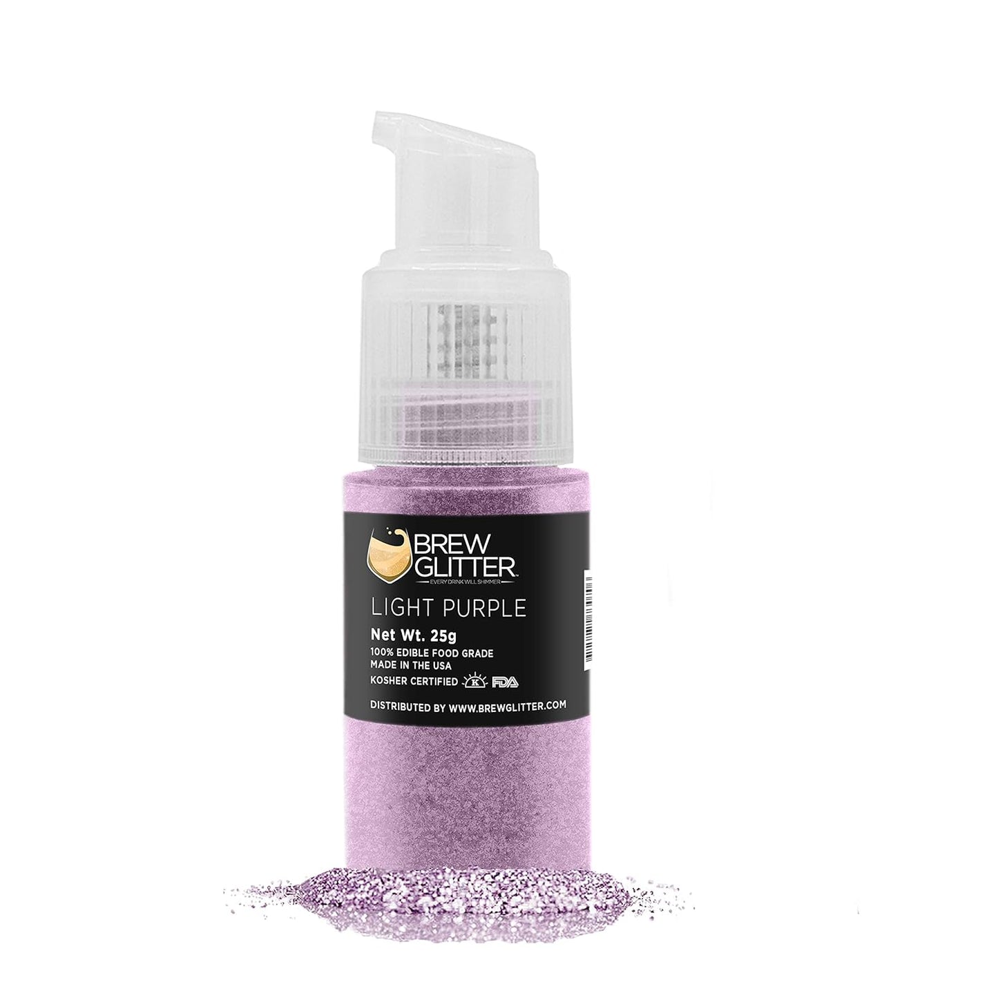 Light Purple BREW GLITTER Edible Glitter For Drinks, Cocktails, Beer, Garnish Glitter & Beverages |