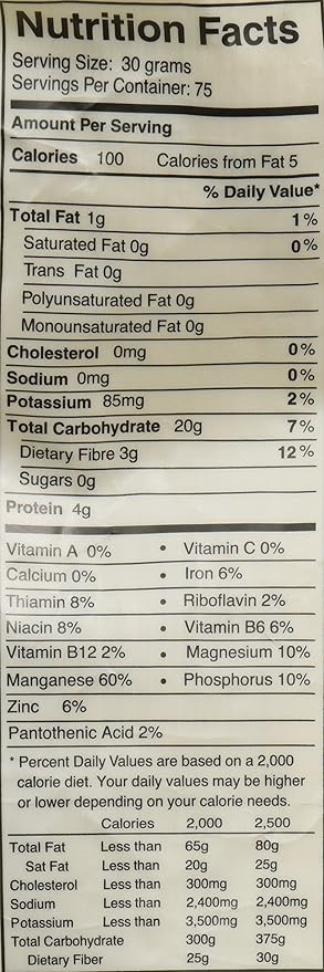 One Degree Organic Sprouted Whole Wheat Flour, 80 Ounce -- 4 per case.4