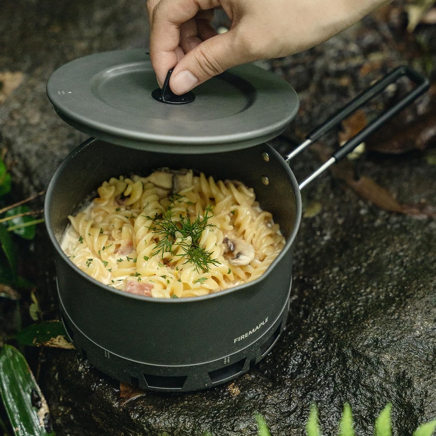 Fire-Maple Petrel Ultralight Camping Pot, Foldable Handle, 800ml