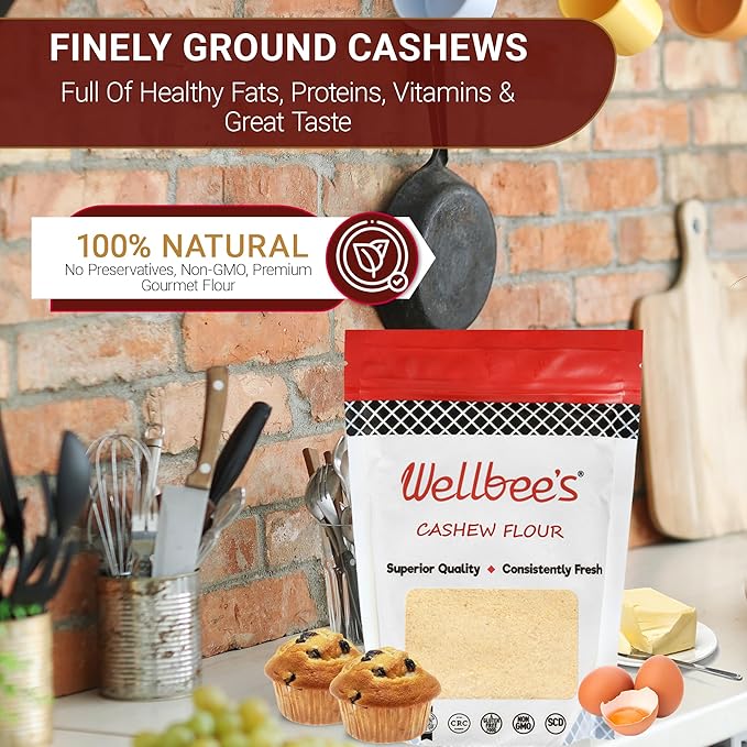Wellbee's Cashew Flour (2 LB.)