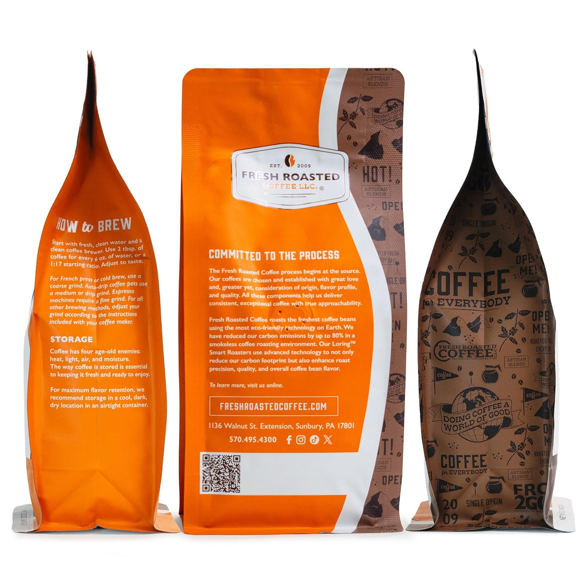 Fresh Roasted Coffee, Guatemala Huehuetenango Drip Ground Coffee, Medium Roast, Single-Origin, Kosher, 12 oz