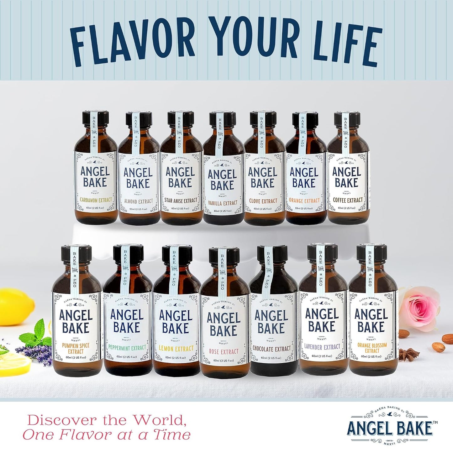 Angel Bake Pure Pumpkin Spice Extract, 2 oz