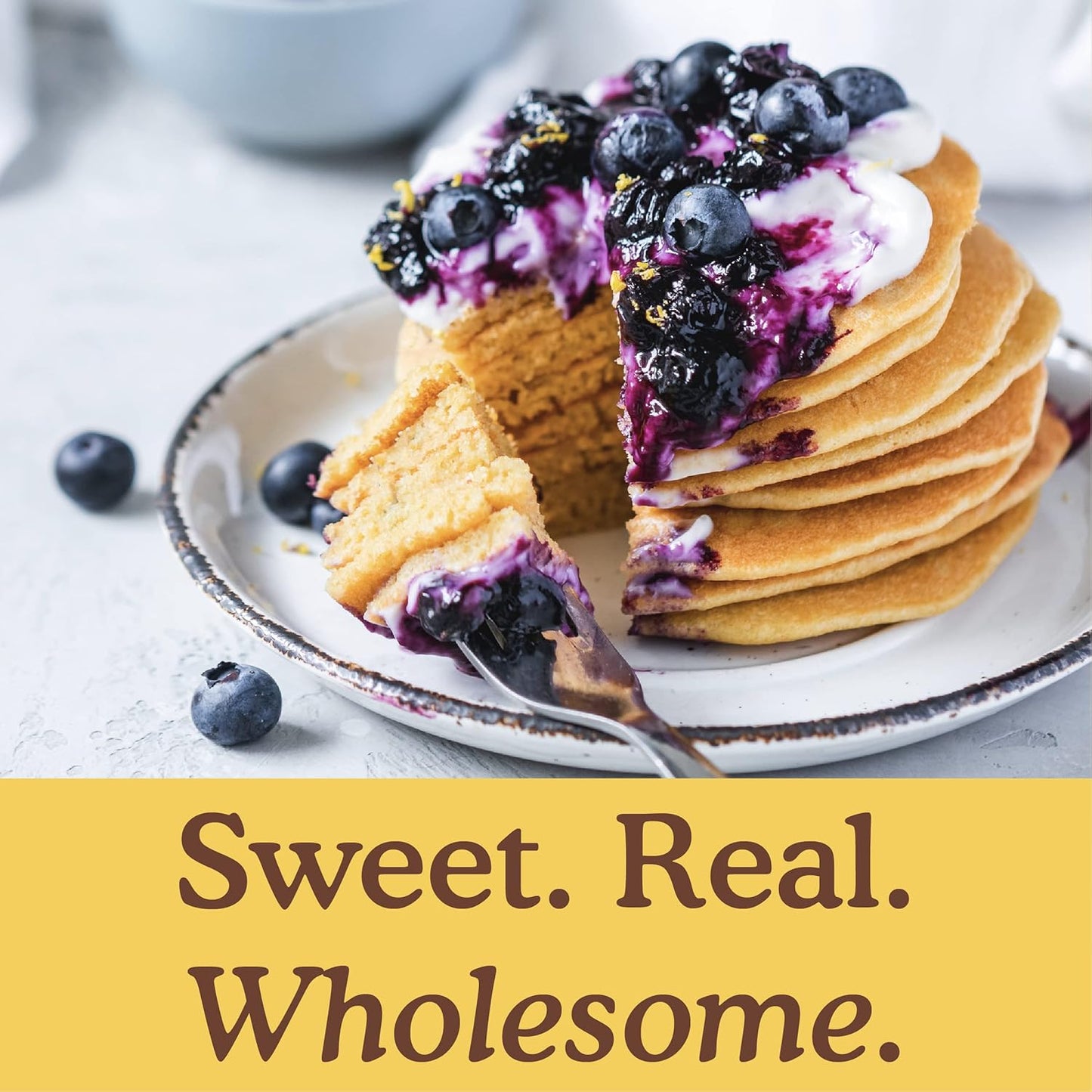 Simple Mills Almond Flour Pancake & Waffle Mix Variety Pack (Original, Cocoa, and Original Protein) - Gluten Free, Non-GMO, Breakfast (Pack of 3)