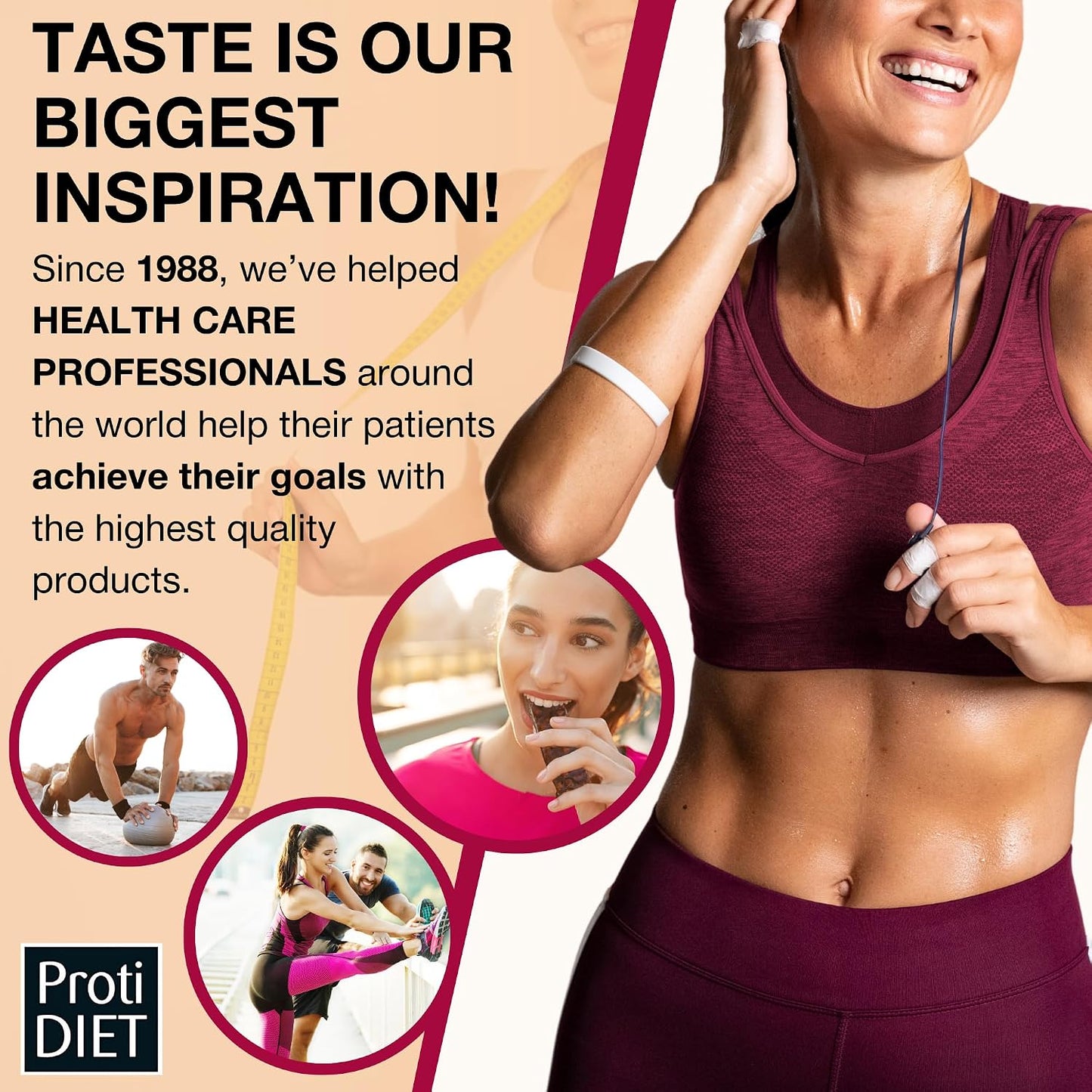 ProtiDIET High Protein Pancake Mix - Naturally Flavored - 7 ct