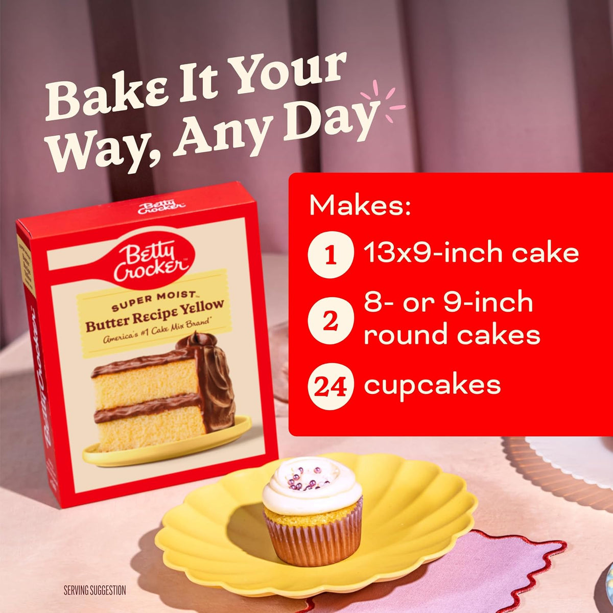 Betty Crocker Super Moist Butter Recipe Yellow Cake Mix