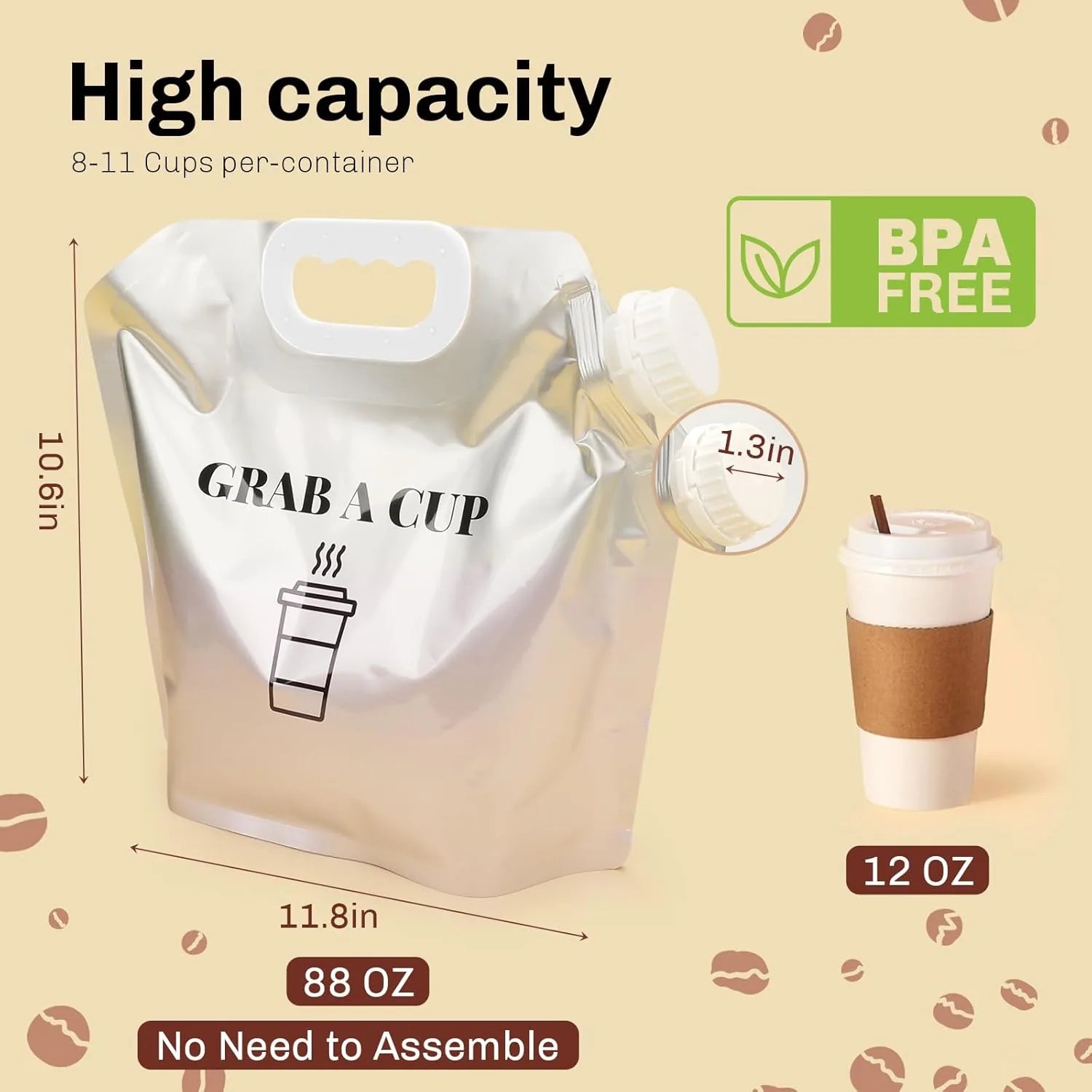 pack beverage carrier boxes for hot cold drinks