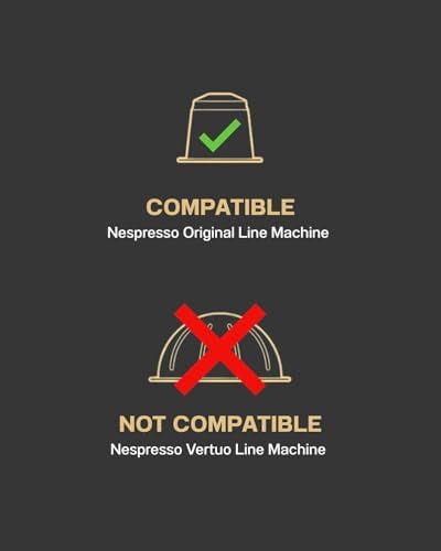 Strong Espresso Variety Pack for Nespresso Original Line Machines | 100 Aluminum Pods | 5 Bold, Intense Italian Flavors | Espresso Coffee Pods Compatible Only with Nespresso Original Machine