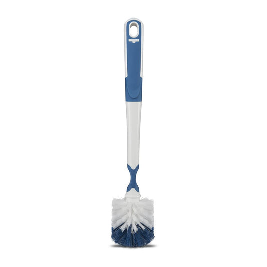 Unger 12.7” Flexible Glass and Bottle Scrub Brush, Extra-Long, Non-Scratch Cleaning Scrubber for Water Bottles, Travel and Coffee Mugs, Pitchers, Vases, Decanters, Glassware