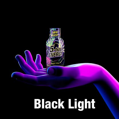 5-hour ENERGY GLOW MOTION Flavor, 30 Count, Extra Strength Energy Shot | 1.93 Fl Oz, Amino Acids, B Vitamins, Sugar Free and Zero Calories