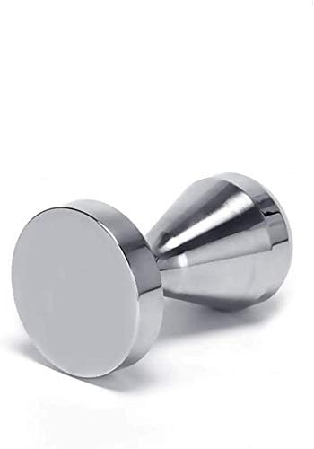 VIA CREMA Coffee Tamper 51 mm Espresso Tamper | Calibrated, Stainless Steel, Coffee Machine Accessories