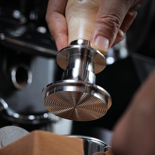 58mm Espresso Tool Set for Breville Dual Boiler &amp; Oracle Jet Includes Naked Portafilter, Spring Tamper, Distributor, Tamping Station, Dosing Funnel &amp; Puck Screen | Maple Barista Kit