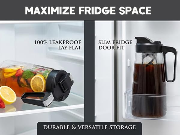 Sivaphe Large Ice Cold Coffee/Tea Maker 64 oz /2 L