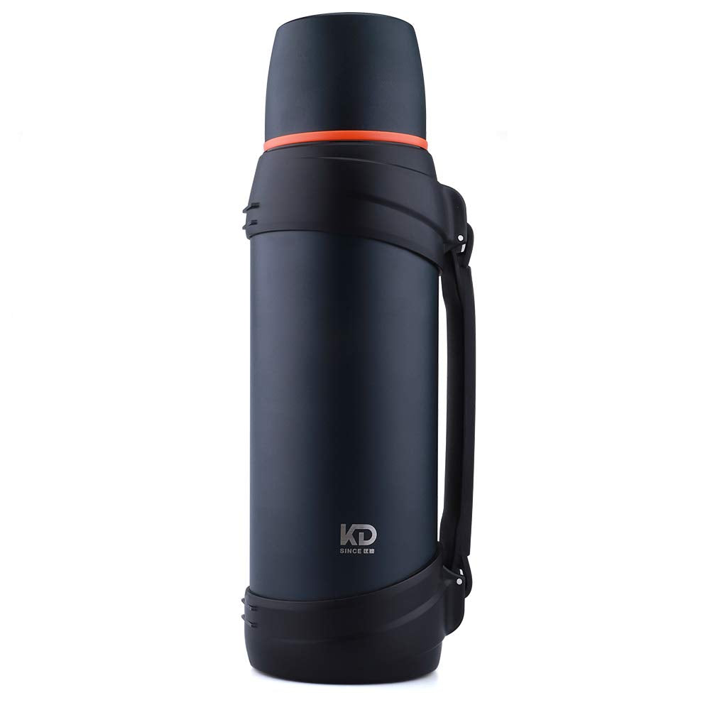 85oz Large Coffee Thermoses for Travel - Insulated Water Jug Classic Vacuum Bottle with Plastic Cup - Stainless Steel Thermos for Hiking Fishing