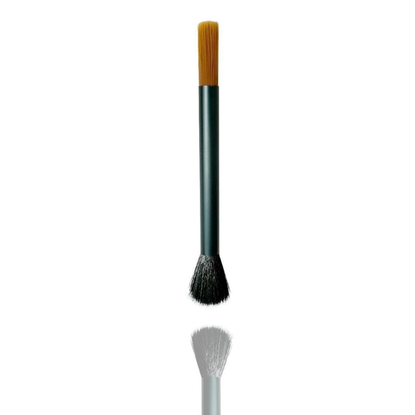 Professional Burr Grinder Cleaning Brush with Aluminum Handle - Dual Head Brush Ideal for Espresso Machine and Toaster